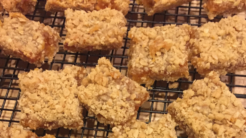 Apricot Bars - Feature