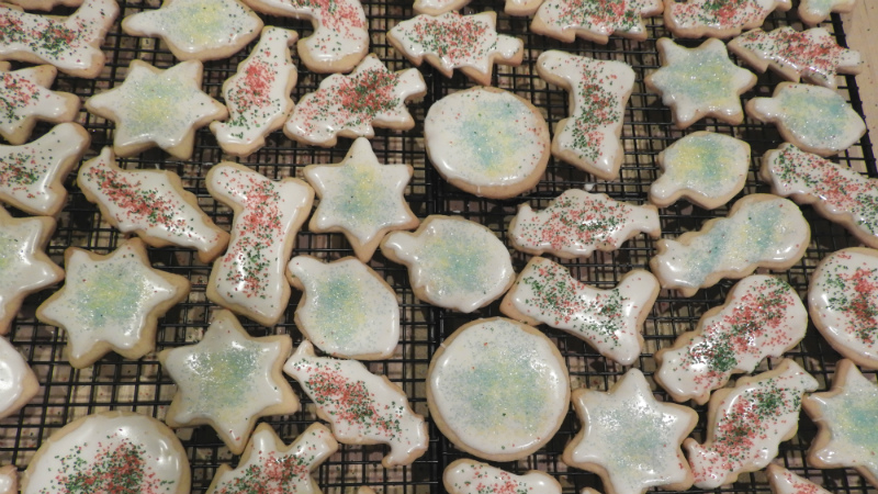 Sour Cream Holiday Cookies - Feature