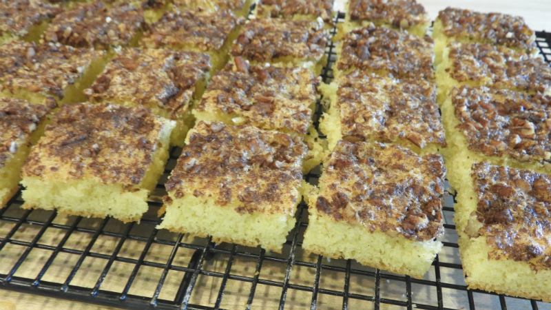 Cinnamon Nut Tea Cake Bars - Feature 2