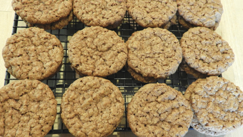 Chocolate Oatmeal Goodies - Feature