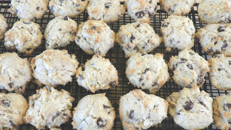 Sour Cream Chocolate Drop Cookies - Feature