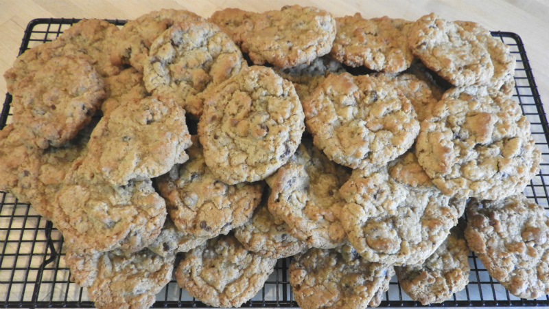 Oatmeal Chocolate Chip Cookies - Feature