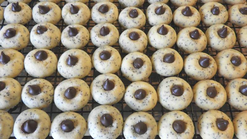 Holiday Poppy Seed Cookies - Feature