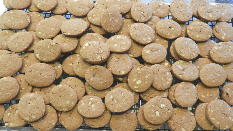 Butterscotch Chocolate Nut Cookies - Feature